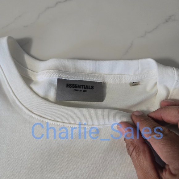 Essentials White Short Sleeve Tee - Picture 3 of 4